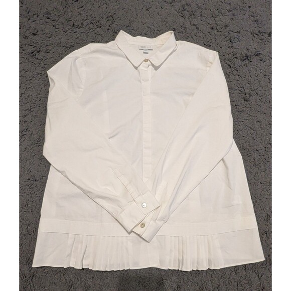 J. Jill NWT White Shirt Collection - Long Sleeve Button-up - Size Large - Picture 5 of 13